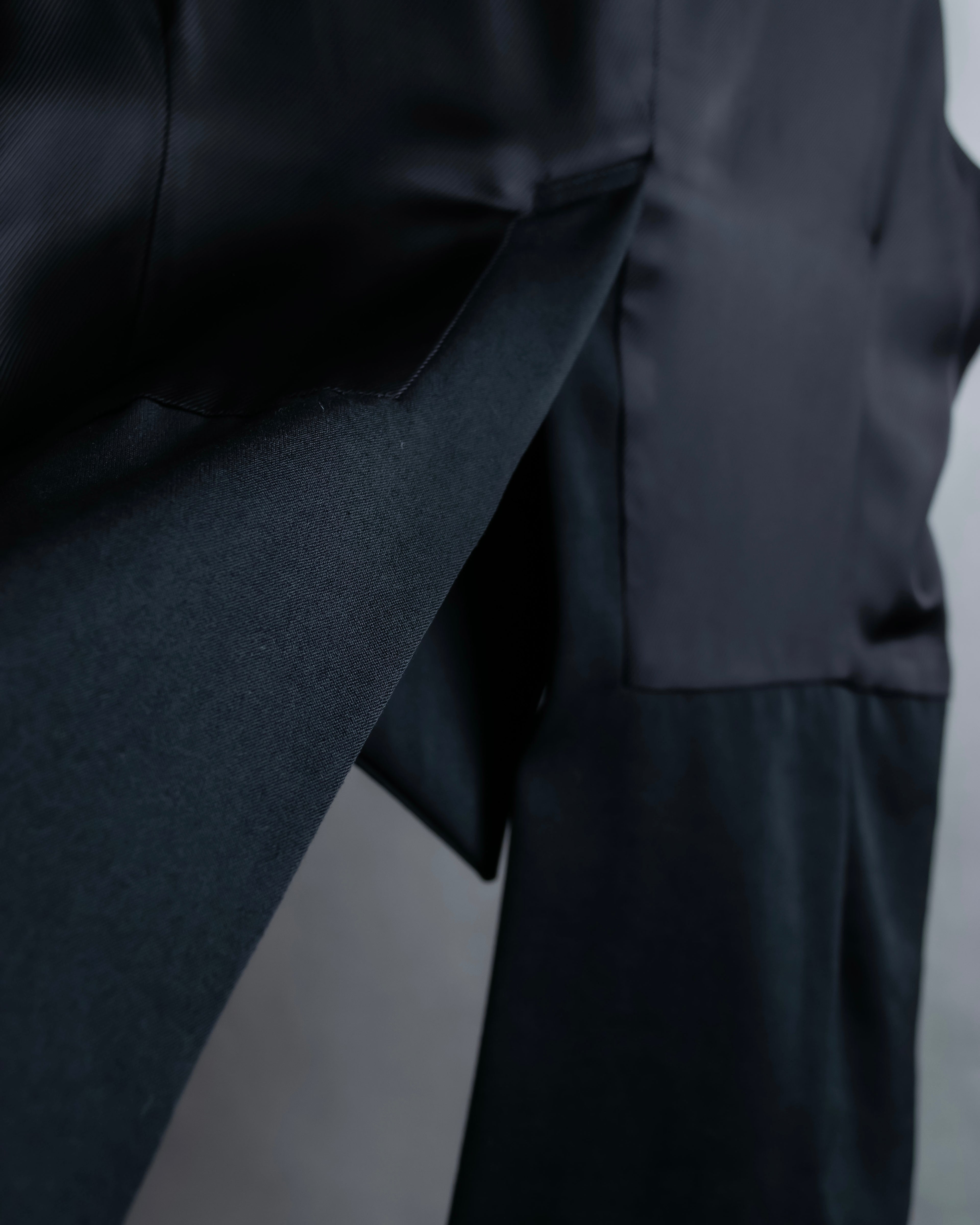 “Y‘s” Tail coat detailed vest