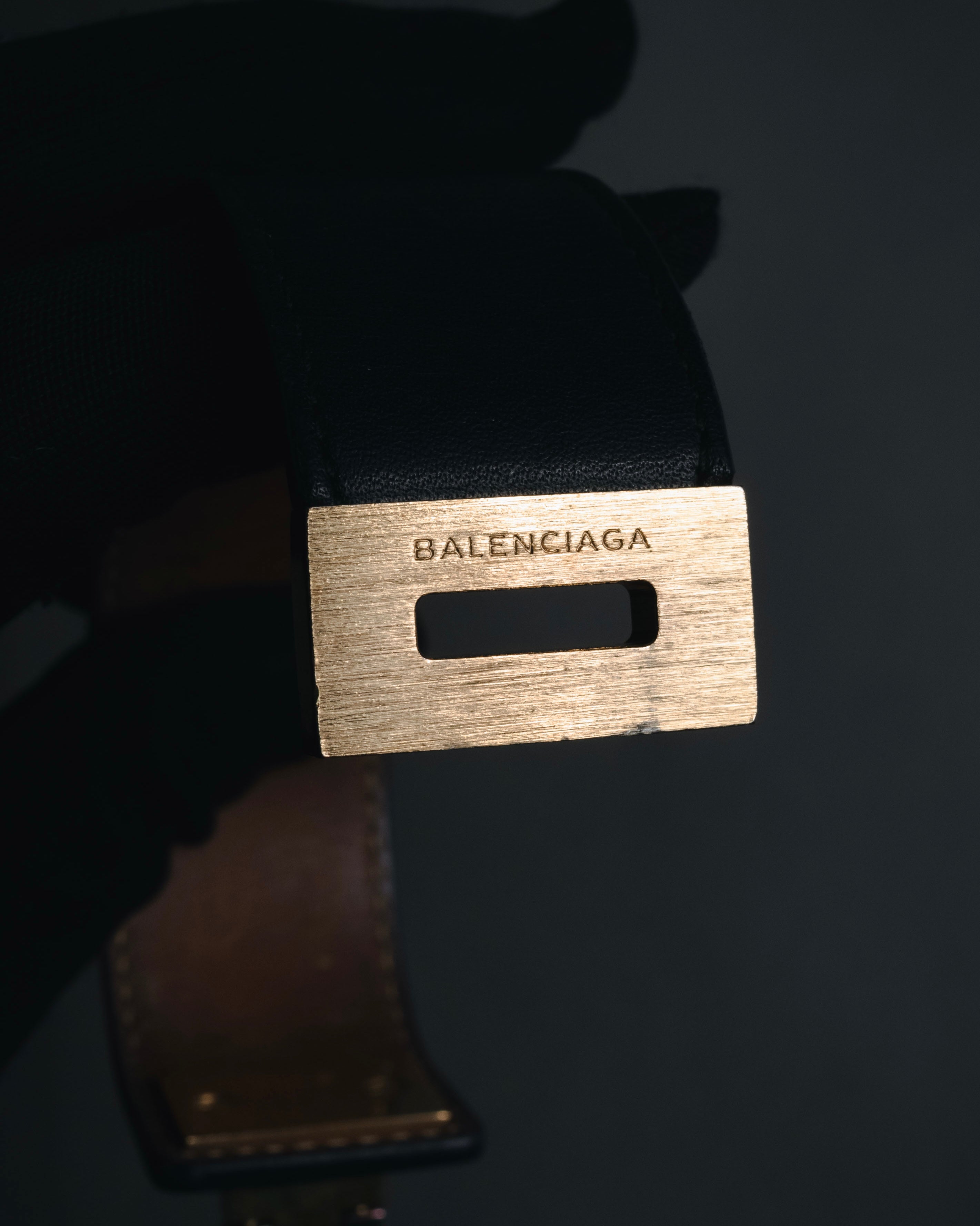 "BALENCIAGA" 2014-2016 Turn-lock leather bracelet