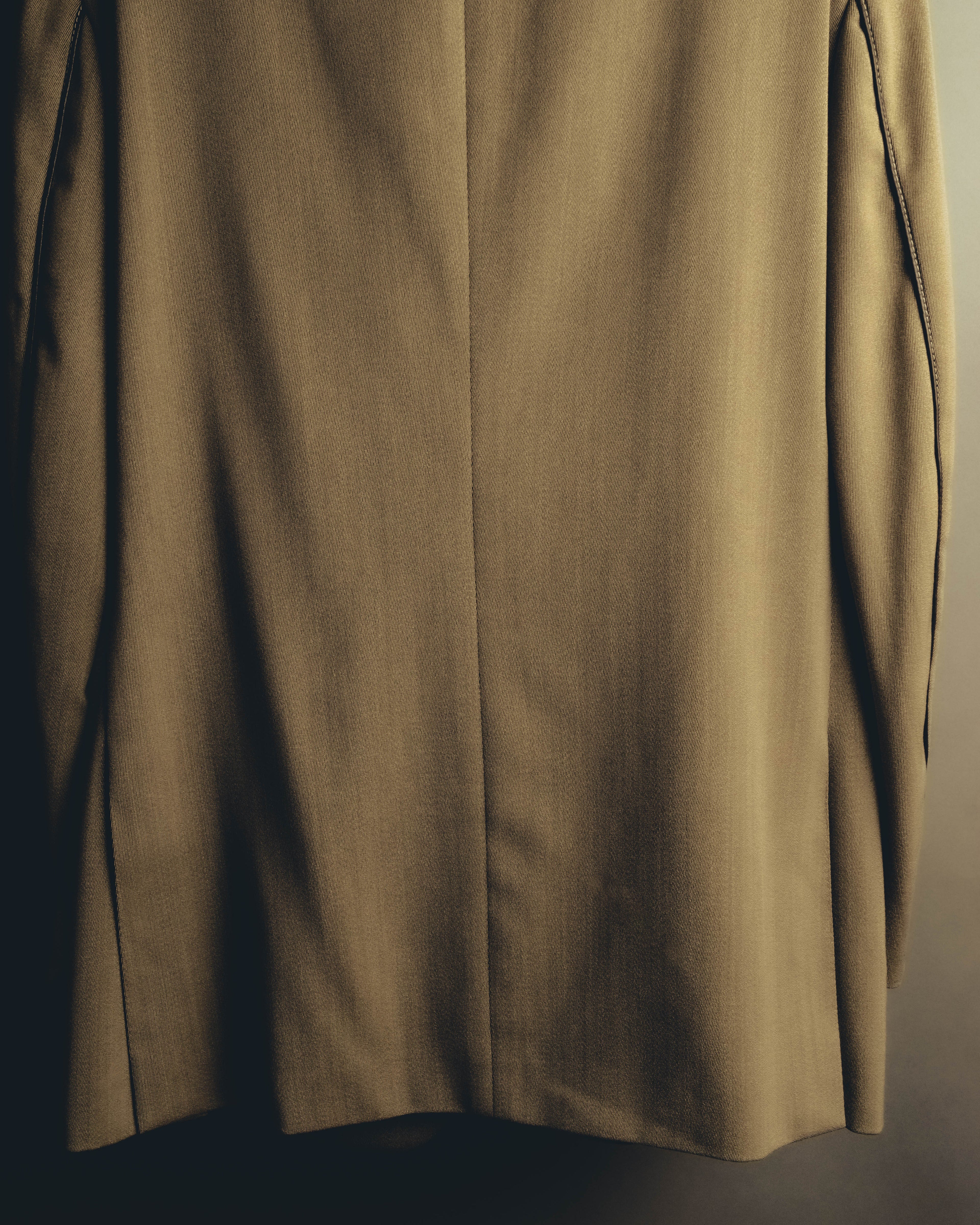 -SPECIAL- "Hermès" 80's-00's Leather collar tailored blazer