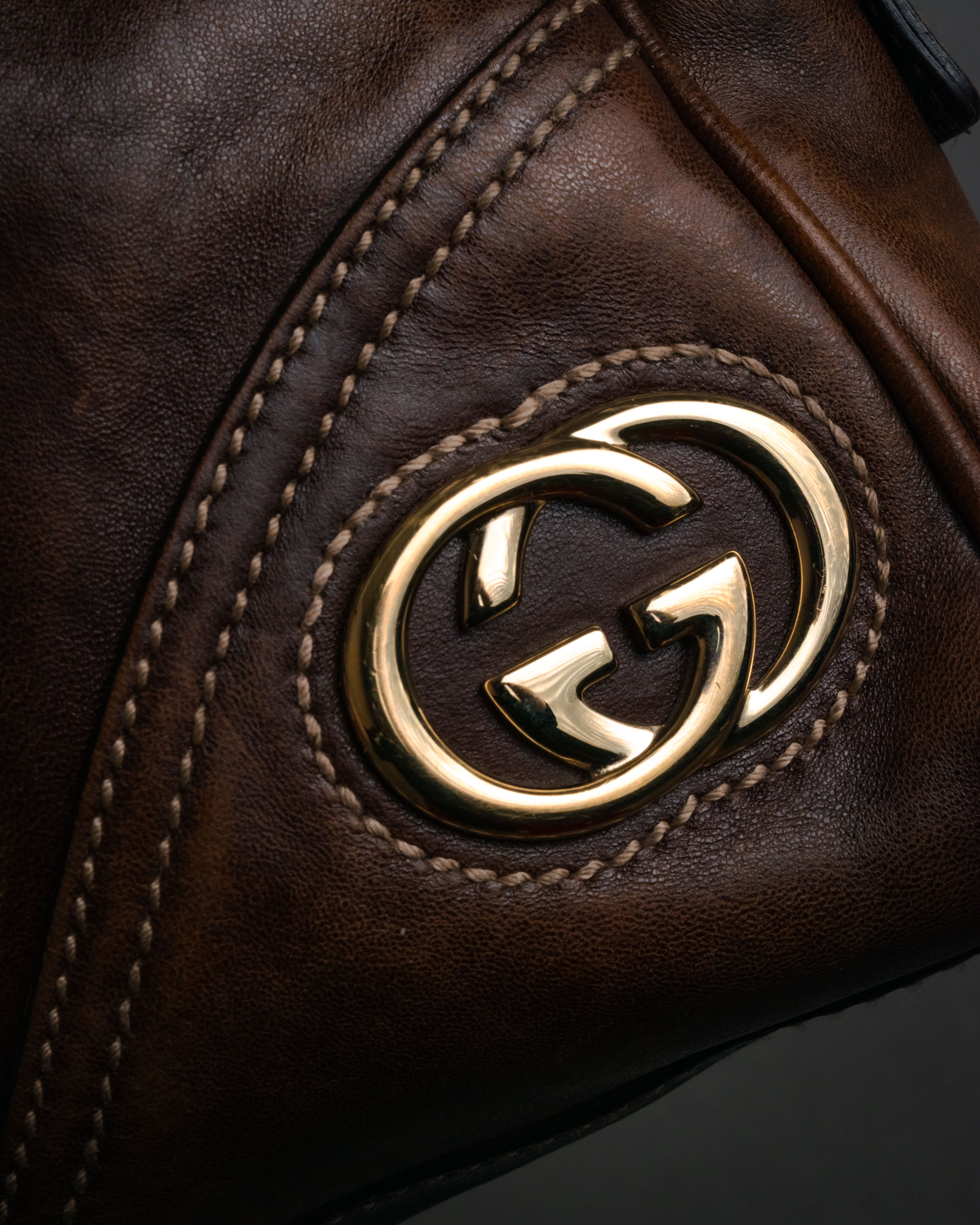 GUCCI” 00's Archive inspired leather boston bag – MOOD