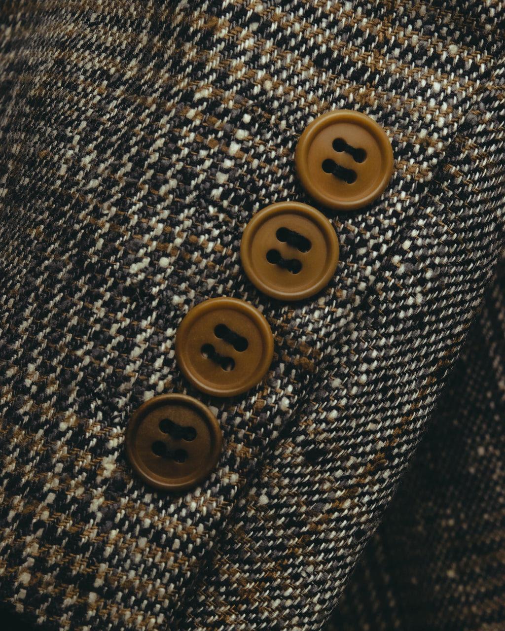 "Ermenegildo Zegna" 80's-90's Textured silk single-breasted blazer
