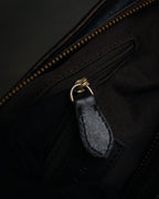 “BURBERRY” 2010’s Brogue tassel leather bag