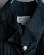 "RIMINI" Wing color pin tuck design shirt