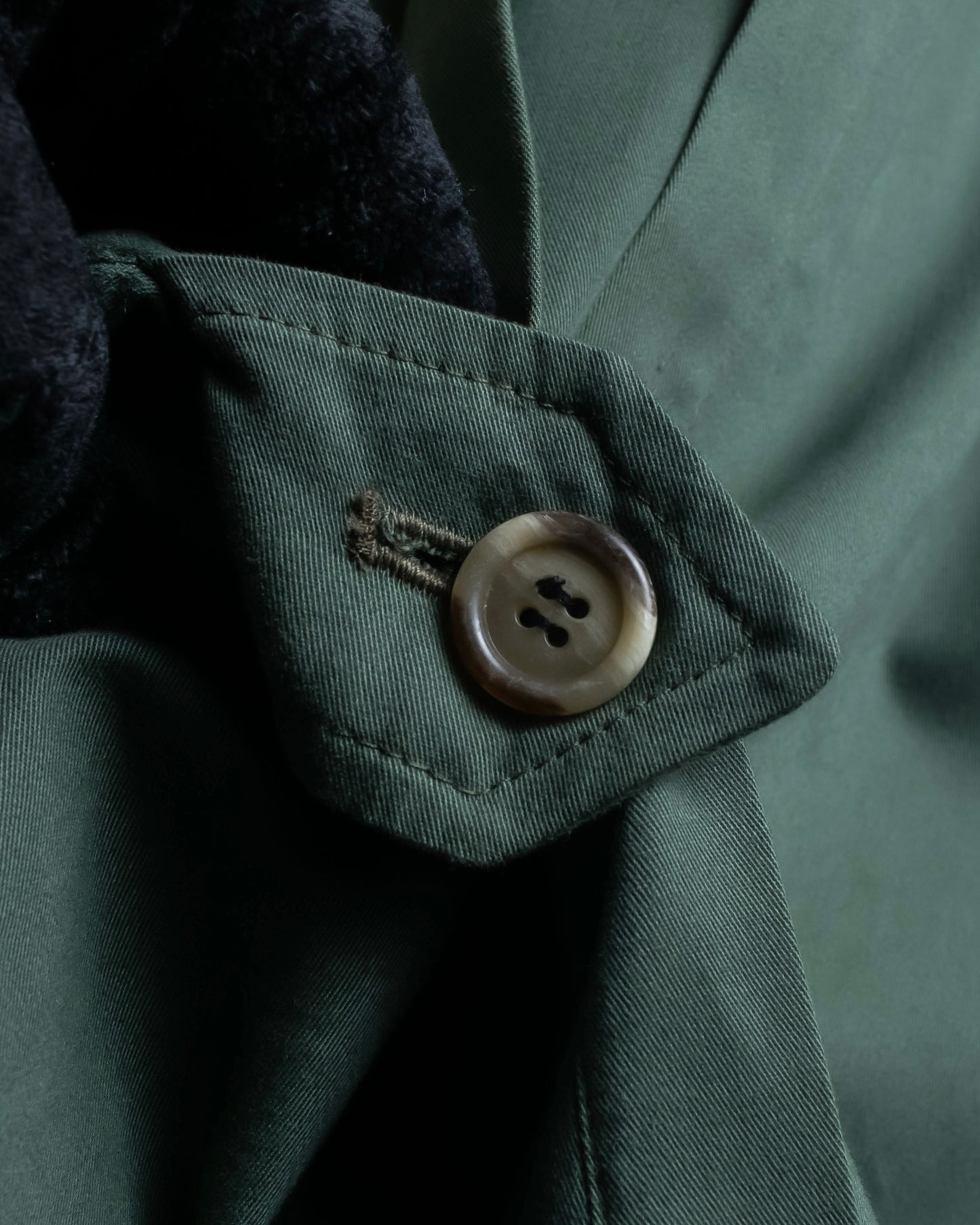 "BURBERRYS" Military detail oversized belted trench coat