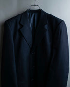 “BALENCIAGA” pinstripe beautiful shape tailored jacket