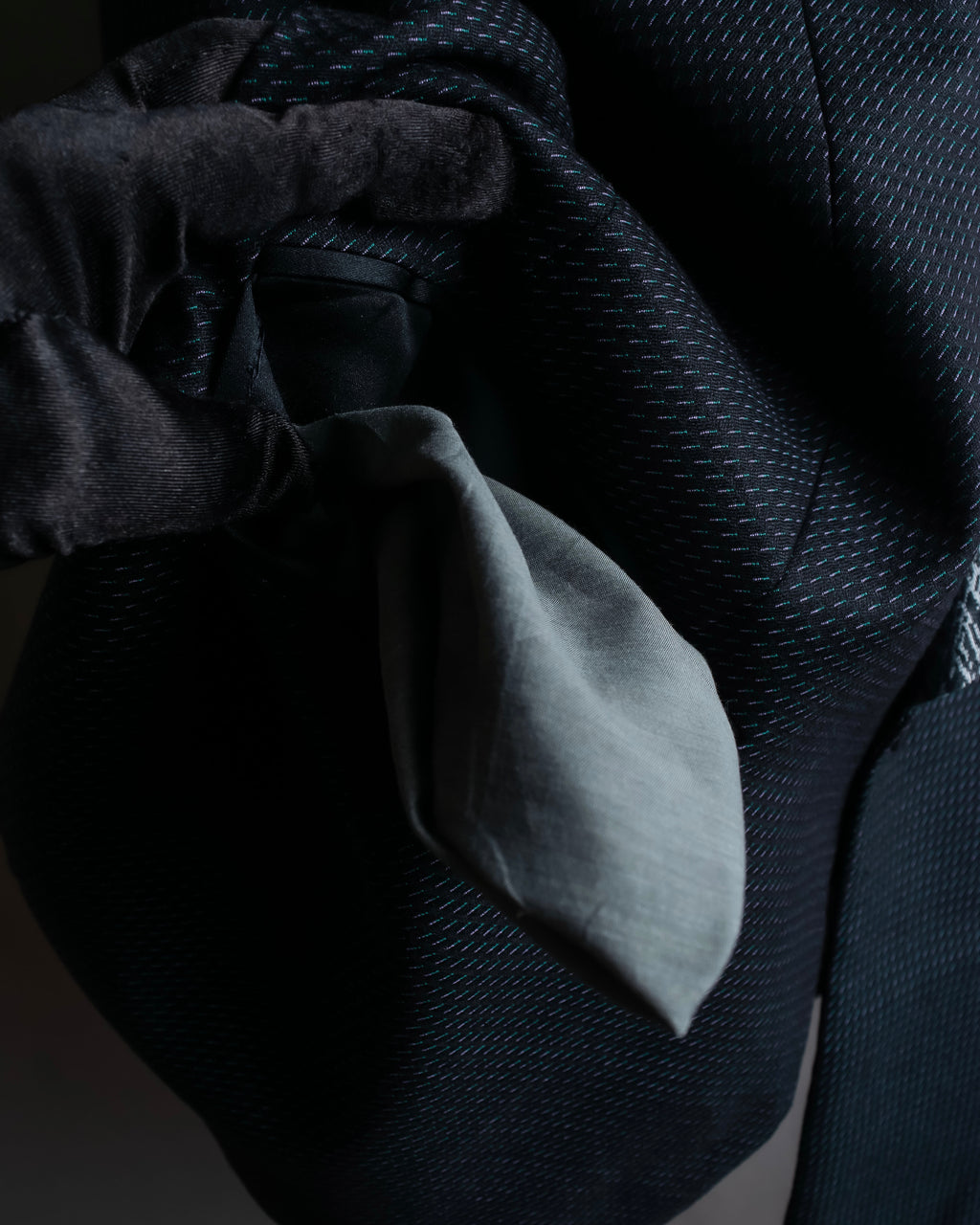 Vintage lapel design tailored jacket