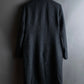 "JEAN PAUL GAULTIER" Pin motif design heather grey color chester coat