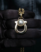 "Salvatore Ferragamo" Gancini design necklace