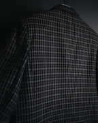 "Christian Dior SPORTS" 80’s-90’s british check tweed jacket