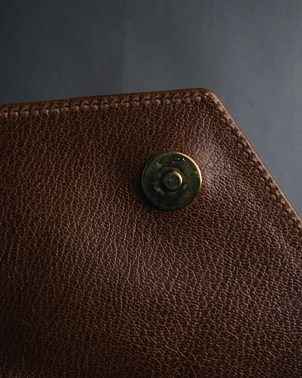 "Salvatore Ferragamo" 90’s structured top-handle leather bag