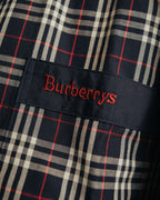 “Burberrys” 1998-1999 house check cotton pajama set