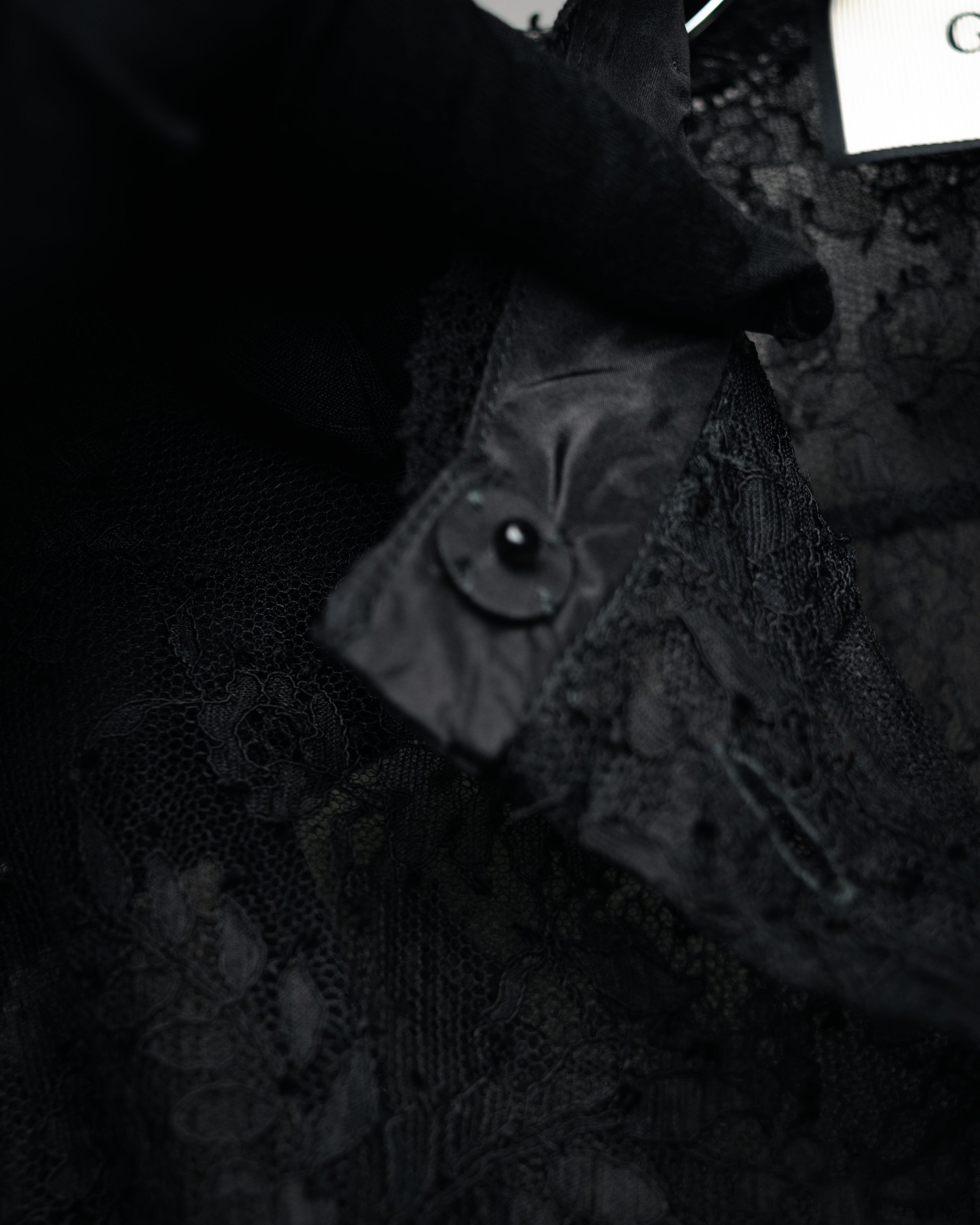 -SPECIAL- “GUCCI“ 2017-18 Fall winter lace bow blouse