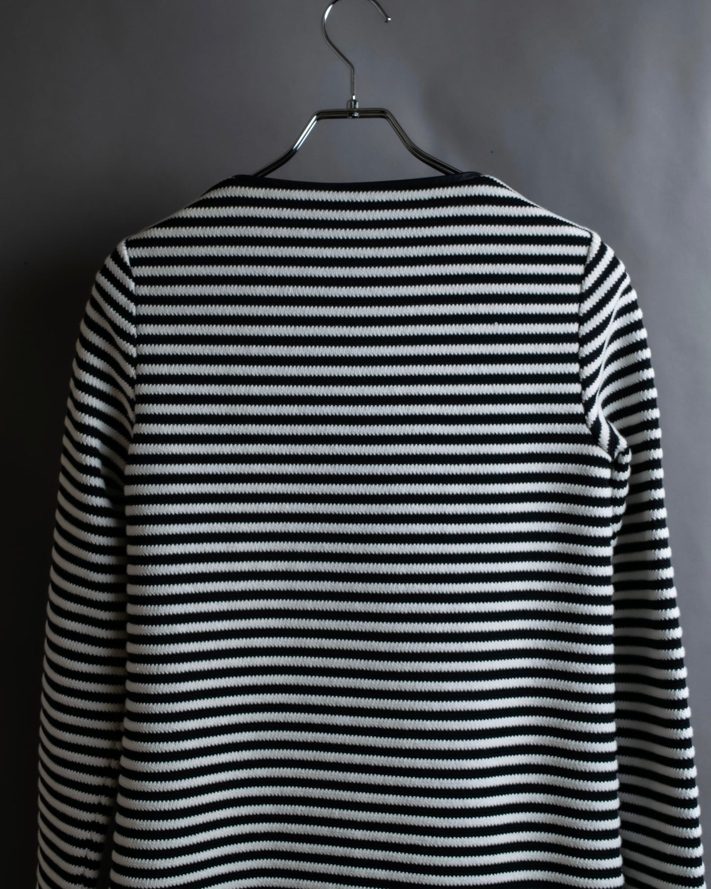 "T by Alexander Wang" Uniform striped ribbed knit pullover