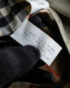 "BURBERRYS" Classic military detail maxi length trench coat