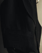 –SPECIAL– "tricot COMME des GARÇONS" 80's Tailored shawl-collar gilet