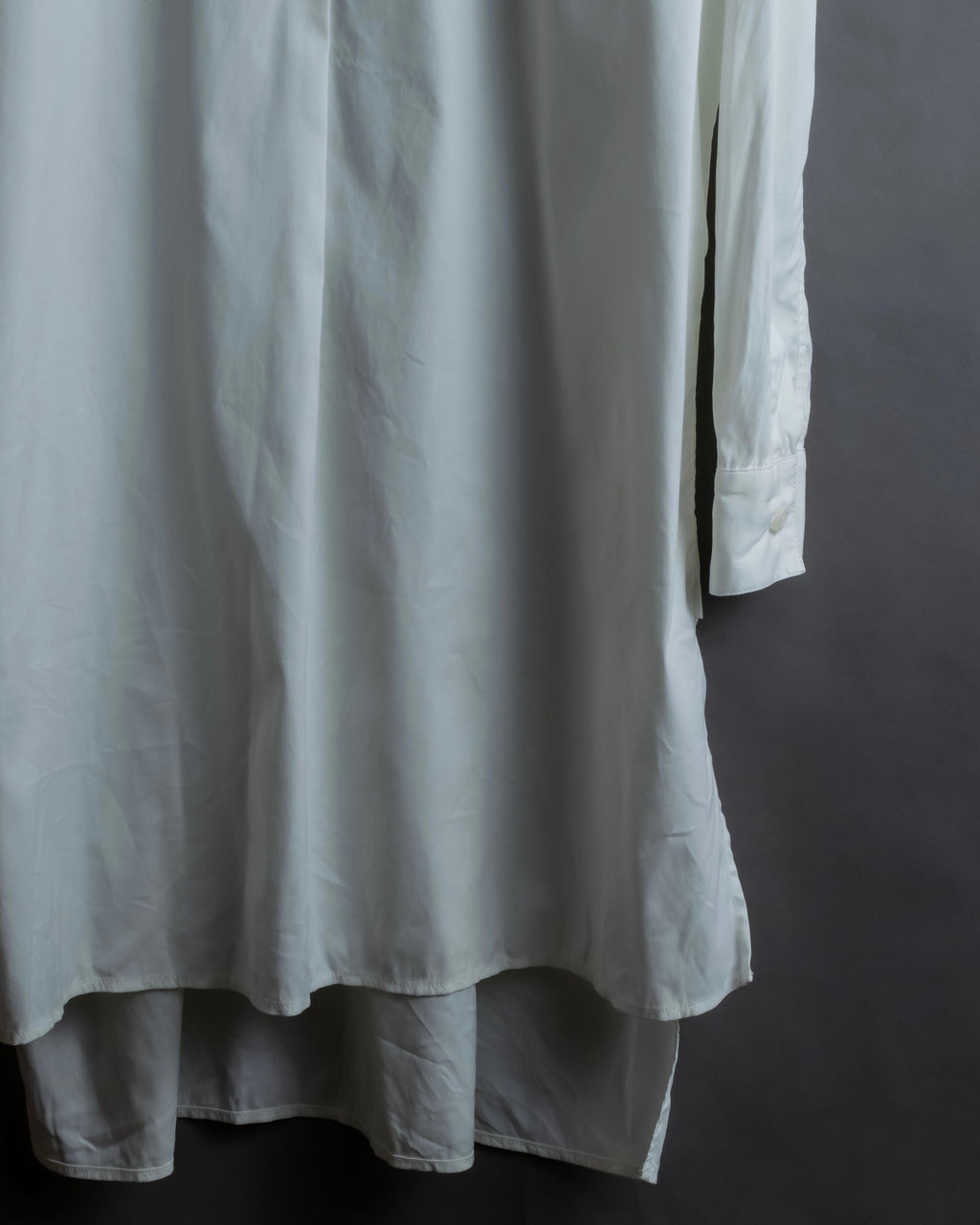 "PRADA" Oversized A-line silhouette long shirt