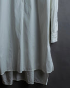 "PRADA" Oversized A-line silhouette long shirt