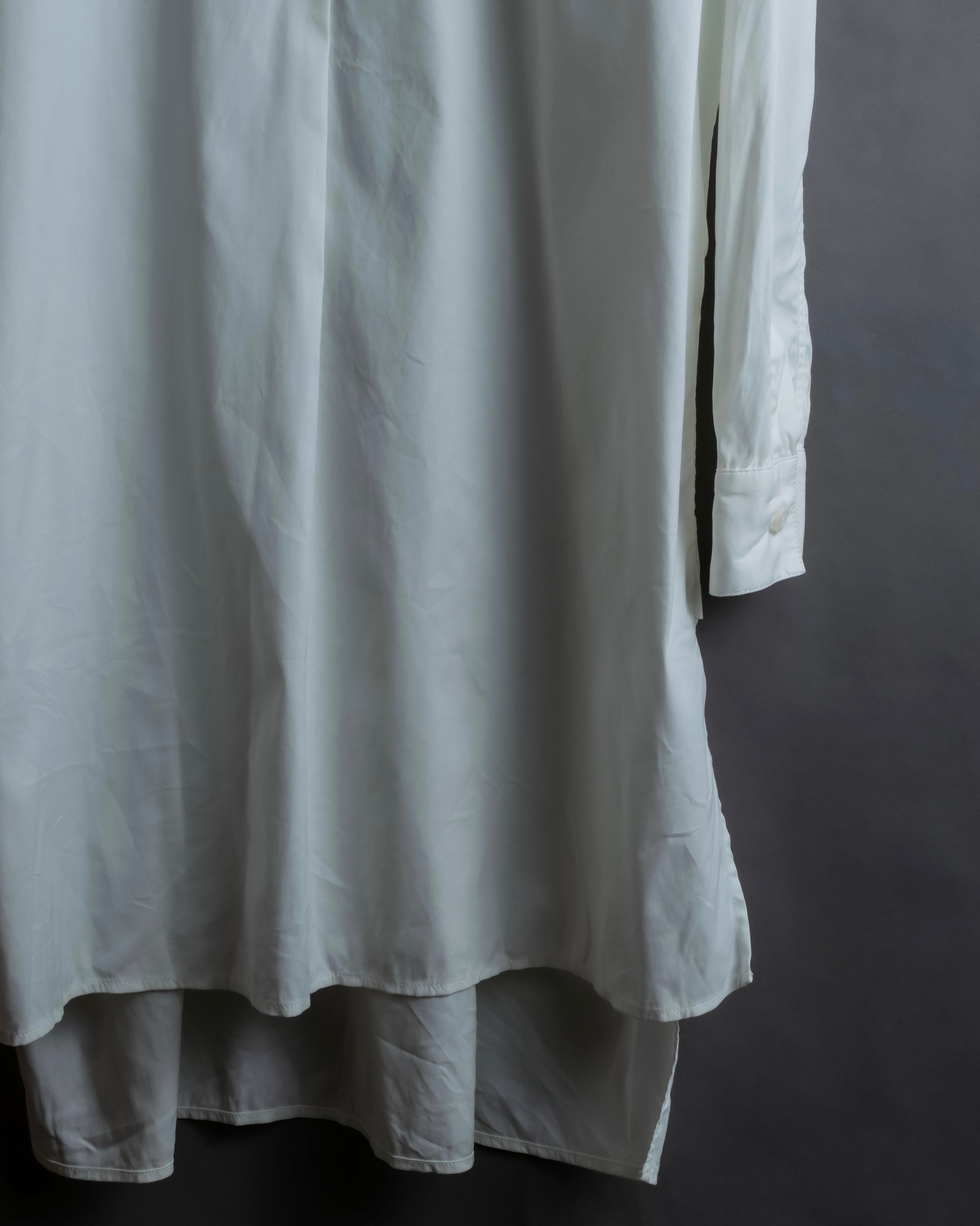 "PRADA" Oversized A-line silhouette long shirt