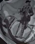 "HERMES" Silk fantaisie a cheval carré scarf 70