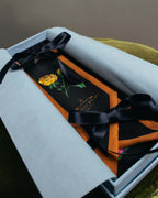 "PRADA" 2020's Floral silk skinny scarf