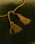-SPECIAL- “Christian Dior“ 70’s-80’s Tassel rope chain necklace