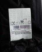 "HUGO BOSS" Oversized calf leather tailored jacket