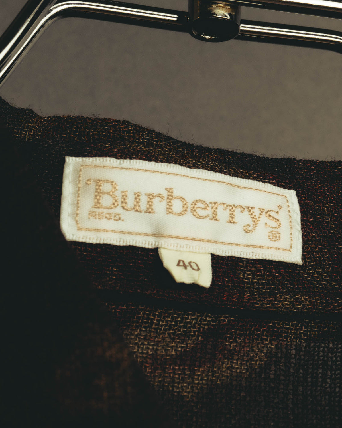"Burberrys" 70's-90's floral button up shirt