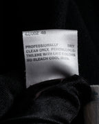 "Max Mara" 90's White tag tailored collar angora mix coat