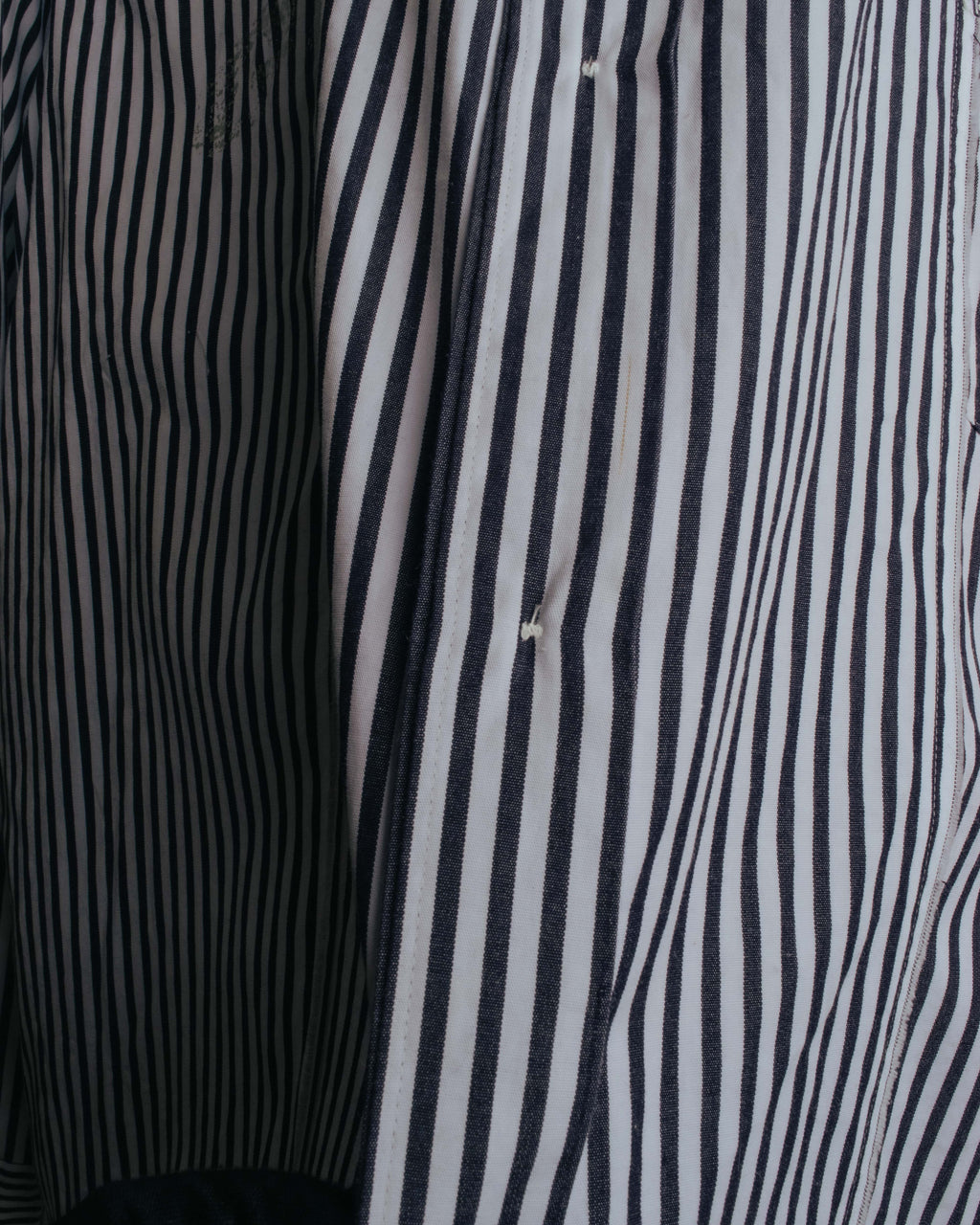 "COMME des GARCONS HOMME" 00's Graphic striped long sleeve shirt