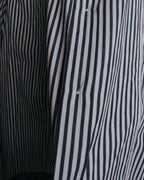 "COMME des GARCONS HOMME" 00's Graphic striped long sleeve shirt