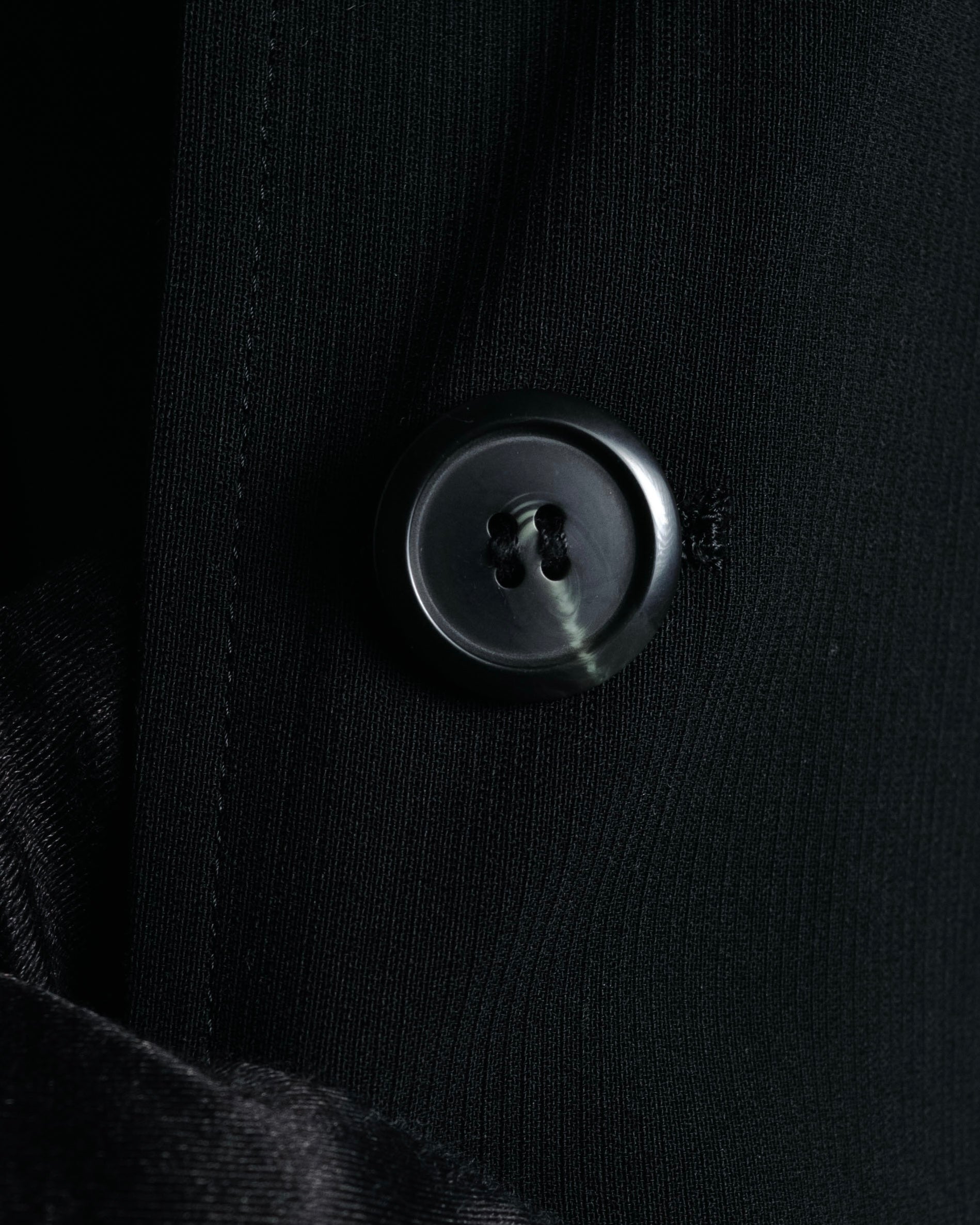 "Y’s" 00’s Asymmetric pleated-back three-button jacket