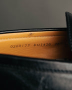“Burberry London” 00’s-10’s Black leather penny loafers