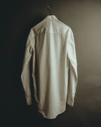 "Vintage" 90's-00's Pleated front tuxedo shirt