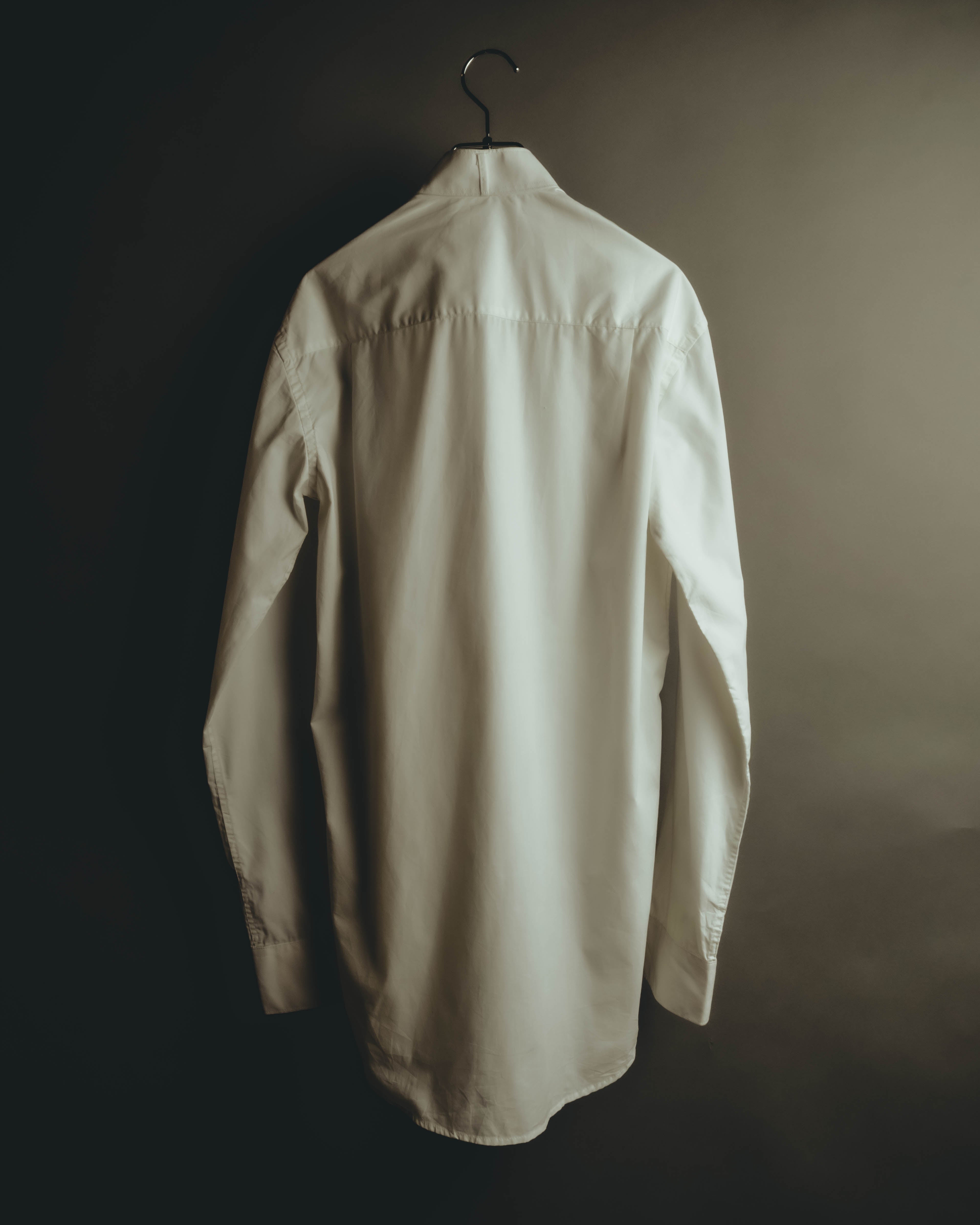 "Vintage" 90's-00's Pleated front tuxedo shirt