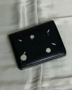 "Maison Margiela" 2020ss Splash Paint Leather Wallet
