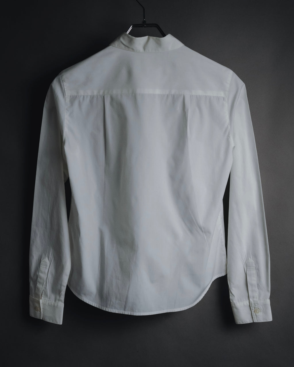 "BURBERRY LONDON" 2010-2014 pintuck tuxedo-front dress shirt