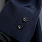 "COMME des GARCONS" Firm shoulder line maxi length 4 button chester coat