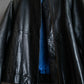 "PAUL SMITH" 100% sheep skin no collar leather jacket