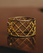 -SPECIAL- “CHANEL“ 2021 AW Pearl quilted CC ring