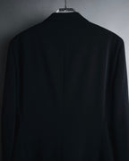"EMPORIO ARMANI" Minimalist three-button tailored jacket