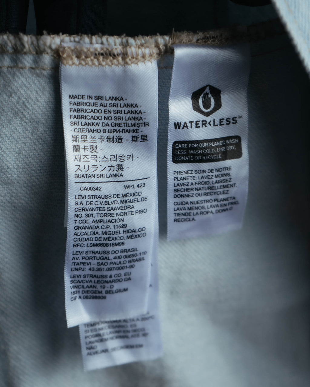 -MOOD MILLÉSIMES- “Levi’s SilverTab” 2010’s-20’s silvertab cropped light wash denim jacket