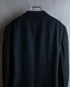 "COMME des GARCONS HOMME PLUS" 17AW Cutting design belted tailored jacket