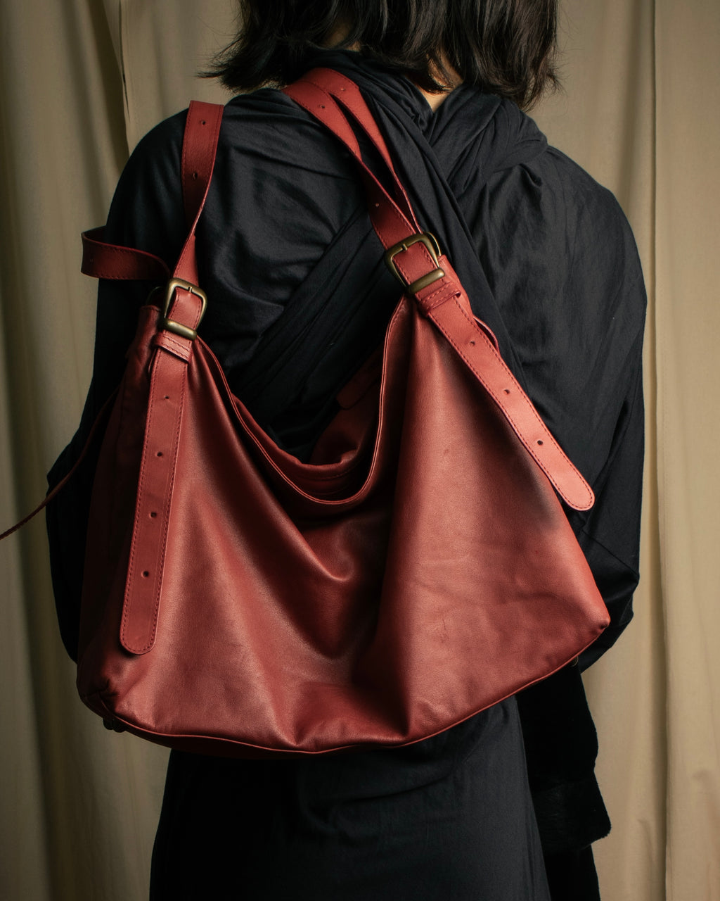 -SPECIAL- "Maison Martin Margiela"
 00'sLate period-13's Double strap design large shoulder bag