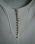 "HERMES" 06’s-10’s Viscose knit dress tunic