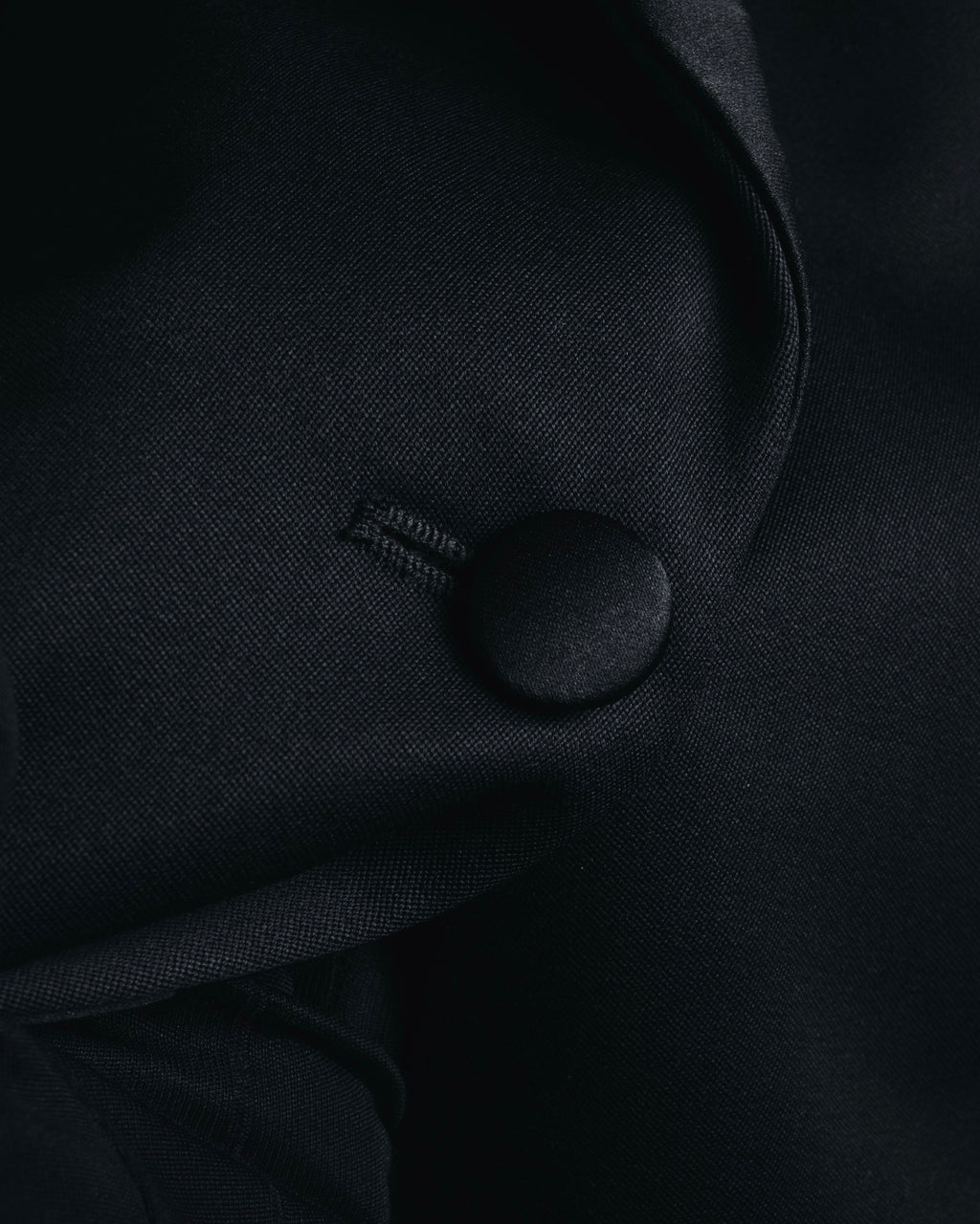 "Yves Saint Laurent" 2008AW Minimal sculpted wool jacket