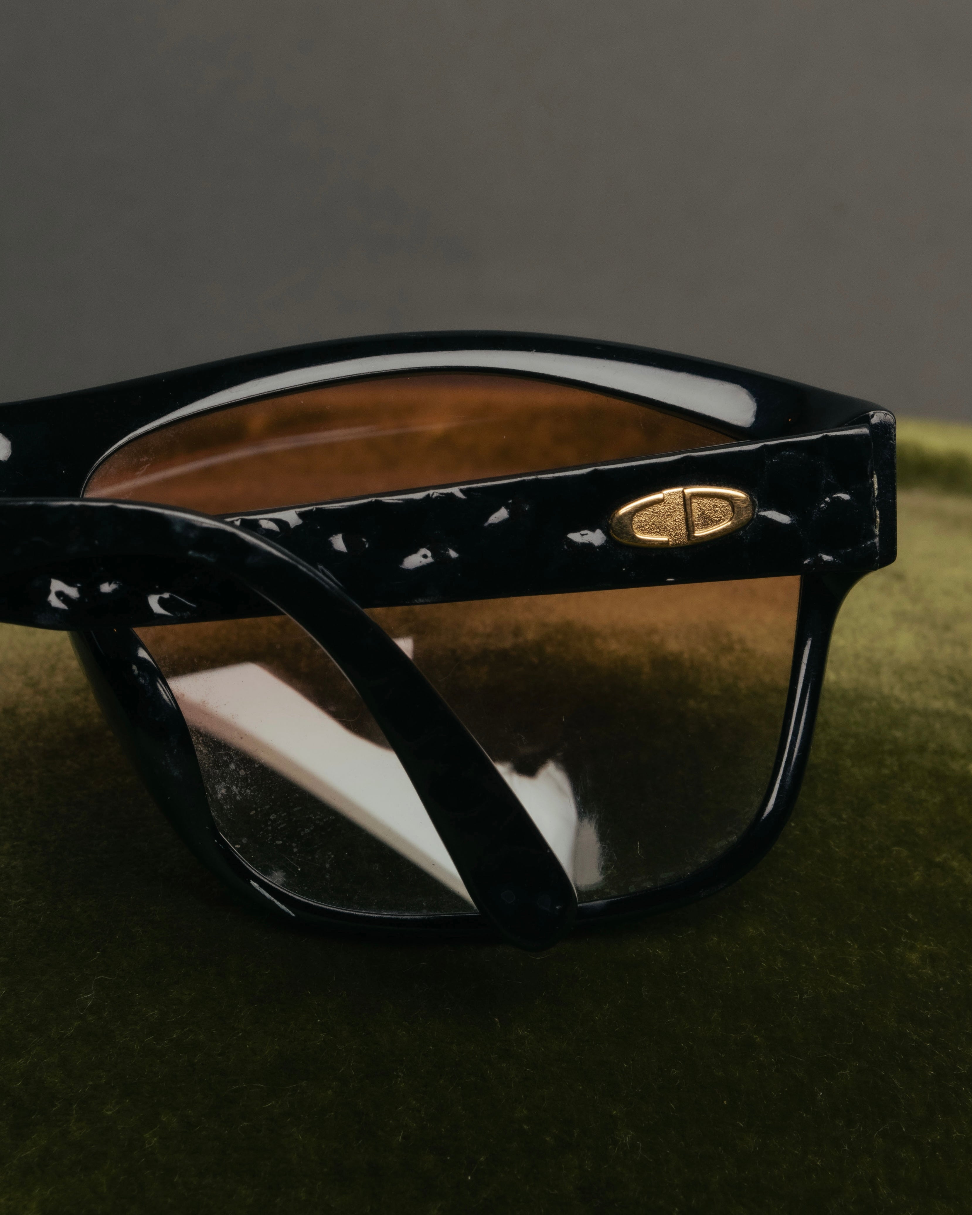 “Christian Dior” 70’s-80’s textured optyl square sunglasses