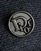 "Christian Dior" Metal button double-breasted tailored jacket