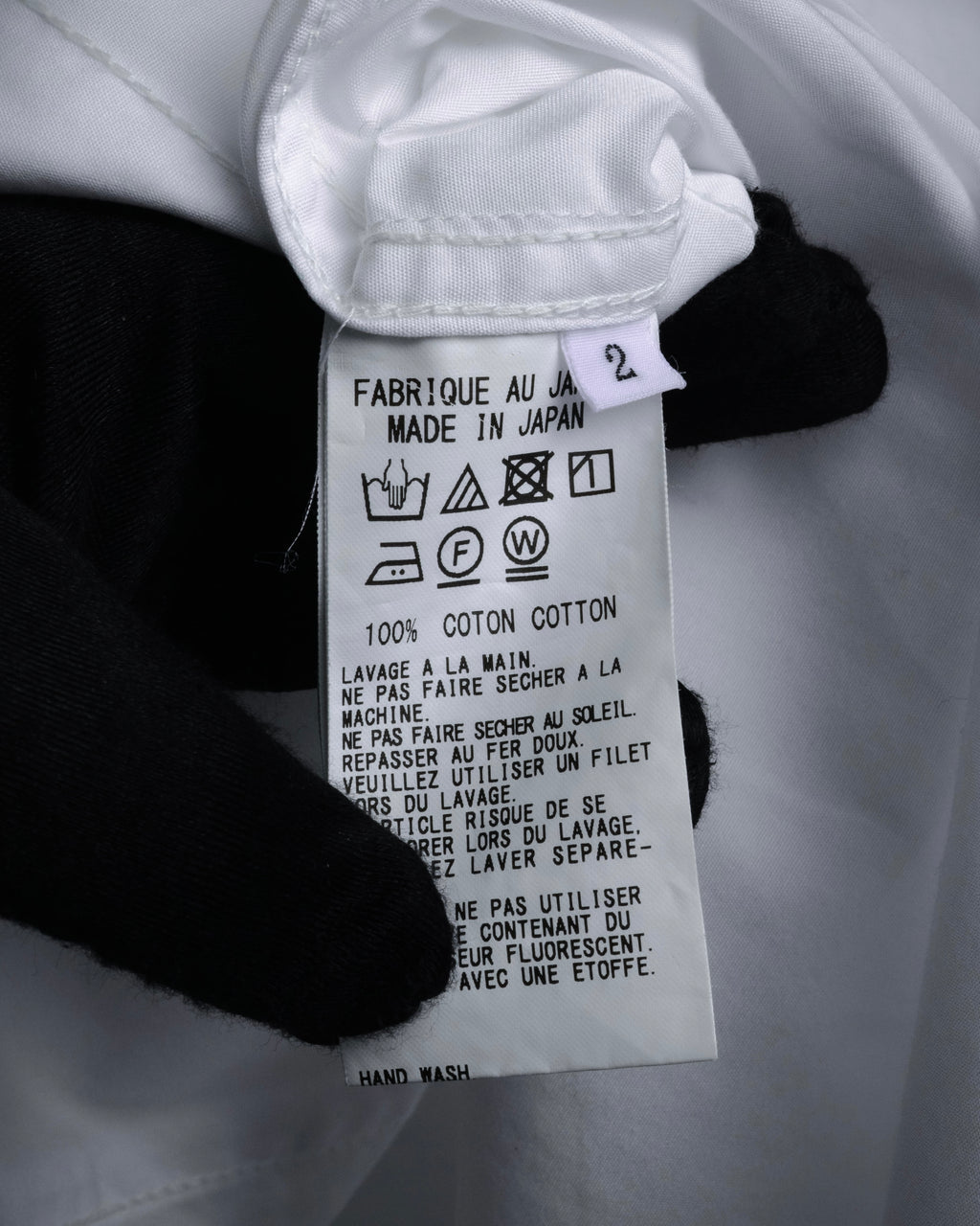 “Y’s” 2020SS Patch pocket long shirt