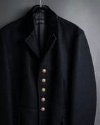 -SPECIAL- "GUCCI" 13'year-14'year Horse riding outfit motif velvet collar jacket
