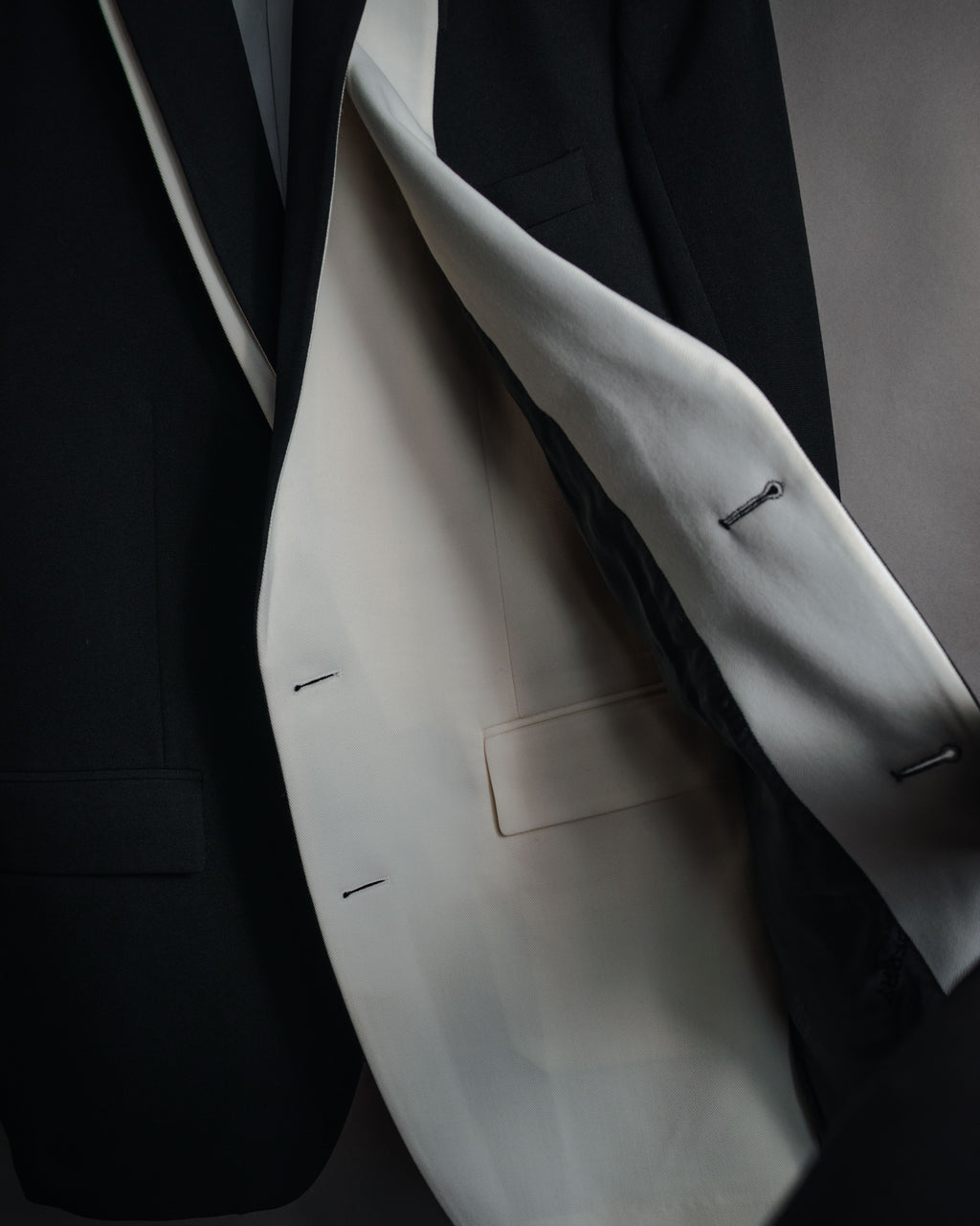 –SPECIAL– "BURBERRY" 20’s trompe l’oeil layered tailored jacket